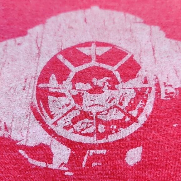 Star Wars seamless bat fighter graphic tee M - Picture 6 of 9